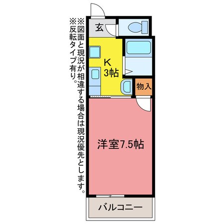 シオンフクシアの物件間取画像